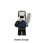 Skibidi Toilet Medic Cameraman, Lego-compatible Building Block Minifigures, 6 Pcs Collection