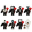Skibidi Toilet minifigure set Speakerman Known, Tv Woman, Cameraman Known LEGO-compatible building block toys | 5-piece set