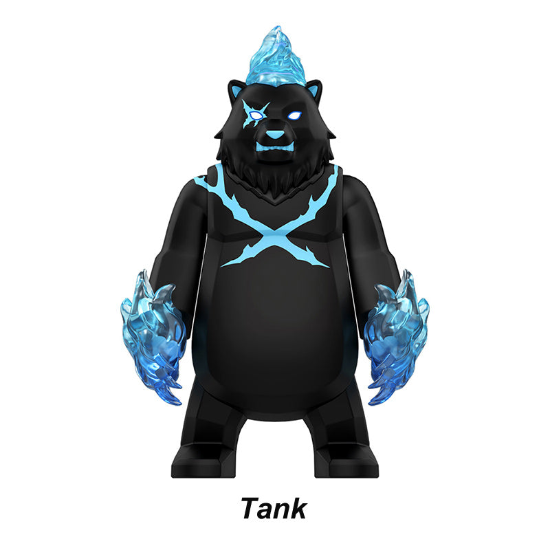 Solo Leveling Tank, Lego-compatible Building Block Minifigures, 8 Pcs Collection