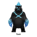 Solo Leveling Tank, Lego-compatible Building Block Minifigures, 8 Pcs Collection
