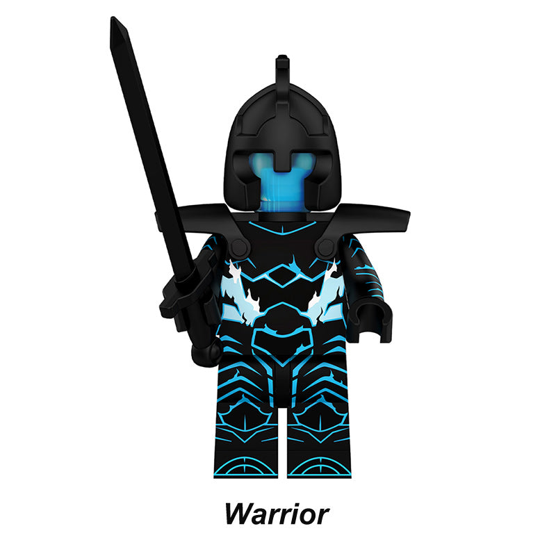 Solo Leveling Warrior, Lego-compatible Building Block Minifigures, 8 Pcs Collection
