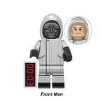Squid Game Front Man, Lego-compatible Building Block Minifigures, 9 Pcs Collection