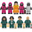 Squid Game Seong Gi Hun Cho Sang Woo, Lego-compatible Building Block Minifigures, 9 Pcs Collection