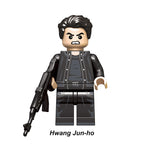 Squid Game Hwang In Ho Player, Lego-compatible Building Block Minifigures, 8 Pcs Collection