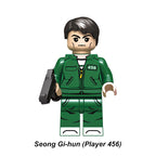 Squid Game Seong Gi Hun Player, Lego-compatible Building Block Minifigures, 8 Pcs Collection