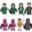 Squid Game Seong Gi Hun Hwang In Ho, Lego-compatible Building Block Minifigures, 8 Pcs Collection