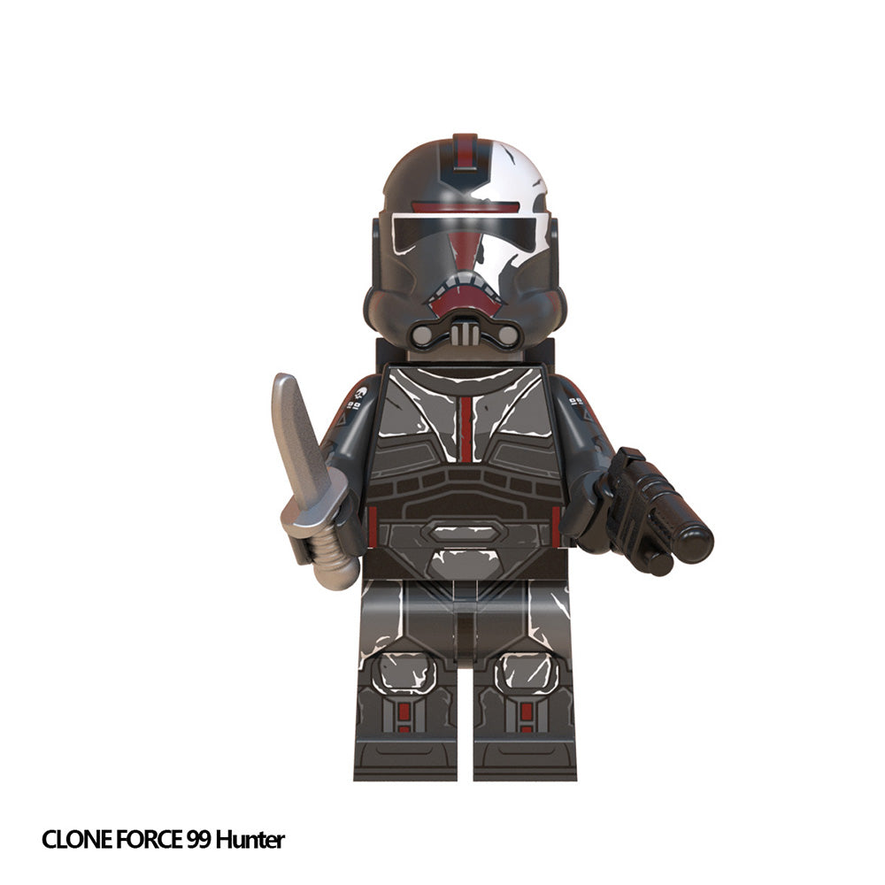 Star Wars Hunter, Lego-compatible Building Block Minifigures, 8 Pcs Collection