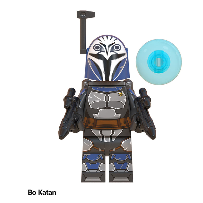 Star Wars Bo Katan, Lego-compatible Building Block Minifigures, 8 Pcs Collection