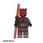 Star Wars Darth Maul, Lego-compatible Building Block Minifigures, 8 Pcs Collection
