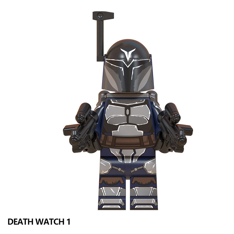 Star Wars Death Watch1, Lego-compatible Building Block Minifigures, 8 Pcs Collection