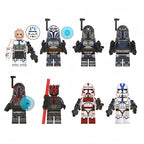 Star Wars Ct 7567 Shock Trooper, Lego-compatible Building Block Minifigures, 8 Pcs Collection