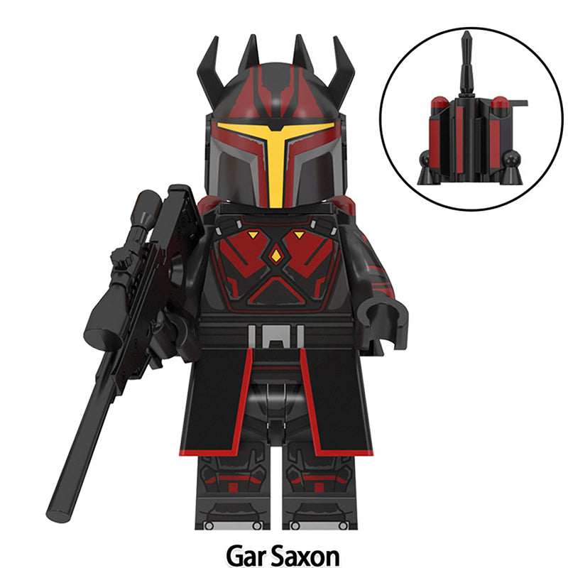 Star Wars Gar Saxon, Lego-compatible Building Block Minifigures, 8 Pcs Collection