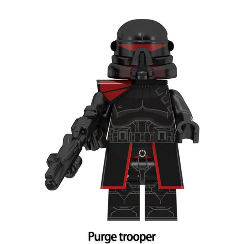 Star Wars Purge Trooper, Lego-compatible Building Block Minifigures, 8 Pcs Collection