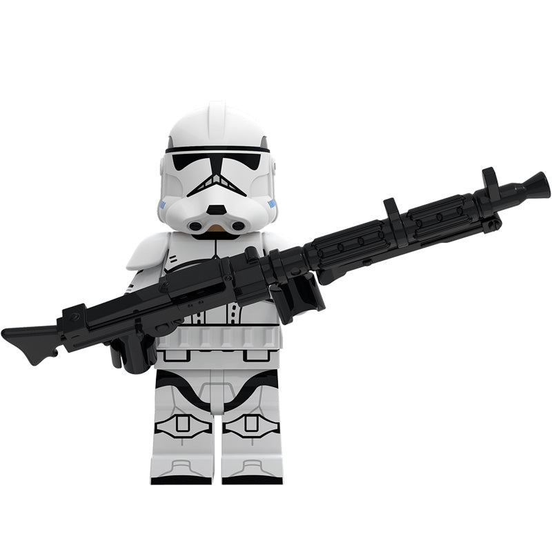 Star Wars Clone Trooper Phase 2, Lego-compatible Building Block Minifigures, 8 Pcs Collection