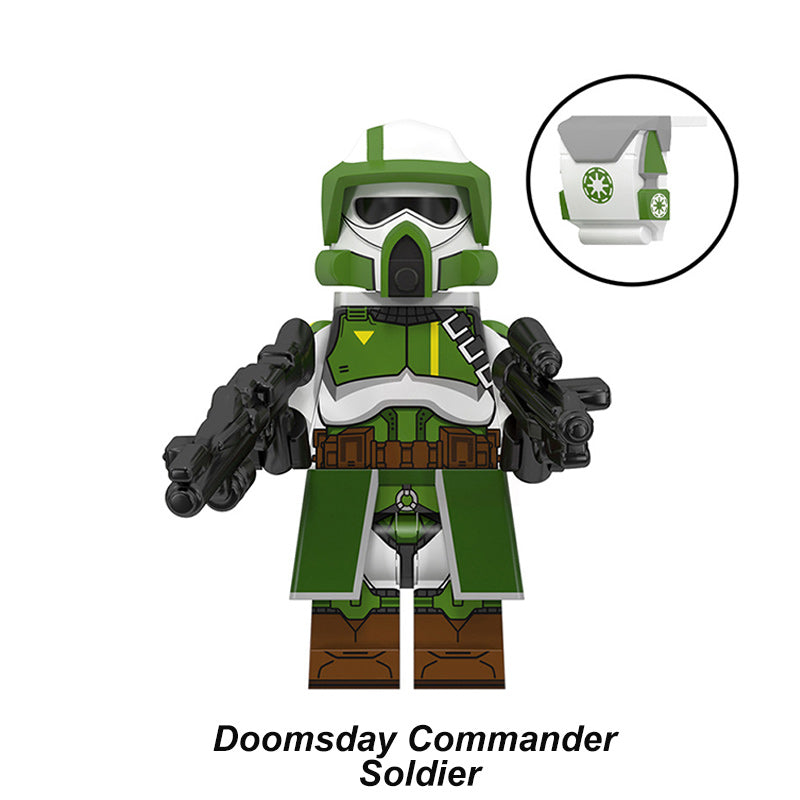 Doomsday Commander Soldier Special Ops Custom LEGO-compatible minifigure | custom brick minifigures