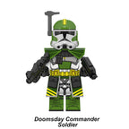 Doomsday Commander Soldier Custom Galactic Warrior LEGO-compatible minifigure | custom brick minifigures