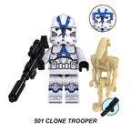 501st Legion Clone Trooper Star Wars LEGO-compatible minifigure | custom brick minifigures