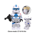 Clone Medic Kix CT-6116 Star Wars LEGO-compatible minifigure | custom brick minifigures