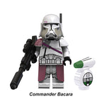 Clone Commander Bacara Galactic Marines LEGO-compatible minifigure | custom brick minifigures