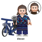 Stranger Things Eleven, Lego-compatible Building Block Minifigures, 8 Pcs Collection