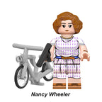Stranger Things Nancy Wheeler, Lego-compatible Building Block Minifigures, 8 Pcs Collection