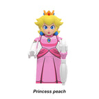 Super Mario Princess Peach, Lego-compatible Building Block Minifigures, 10 Pcs Collection