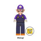 Super Mario Waluigi, Lego-compatible Building Block Minifigures, 10 Pcs Collection