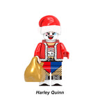 Christmas Harley Quinn Holiday Edition LEGO-compatible minifigure | custom brick minifigures