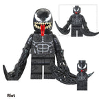 Superheroes Riot, Lego-compatible Building Block Minifigures, 8 Pcs Collection