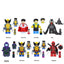 Superheroes Deadpool Invincible, Lego-compatible Building Block Minifigures, 8 Pcs Collection