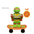 Teenage Mutant Ninja Turtles Tmnt Donatello, Lego-compatible Building Block Minifigures, 4 Pcs Collection