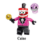 The Amazing Digital Circus Caine, Lego-compatible Building Block Minifigures, 8 Pcs Collection