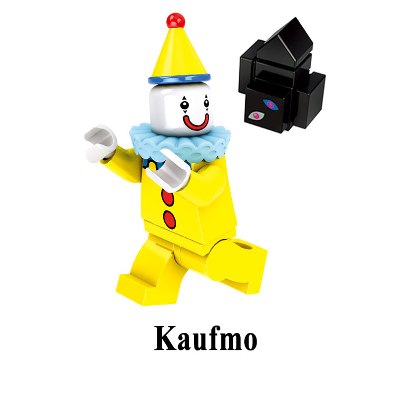 The Amazing Digital Circus Kaufmo, Lego-compatible Building Block Minifigures, 8 Pcs Collection