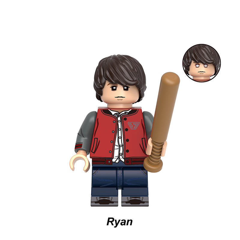 And Ryan Superheroes LEGO-compatible minifigure | custom brick minifigures