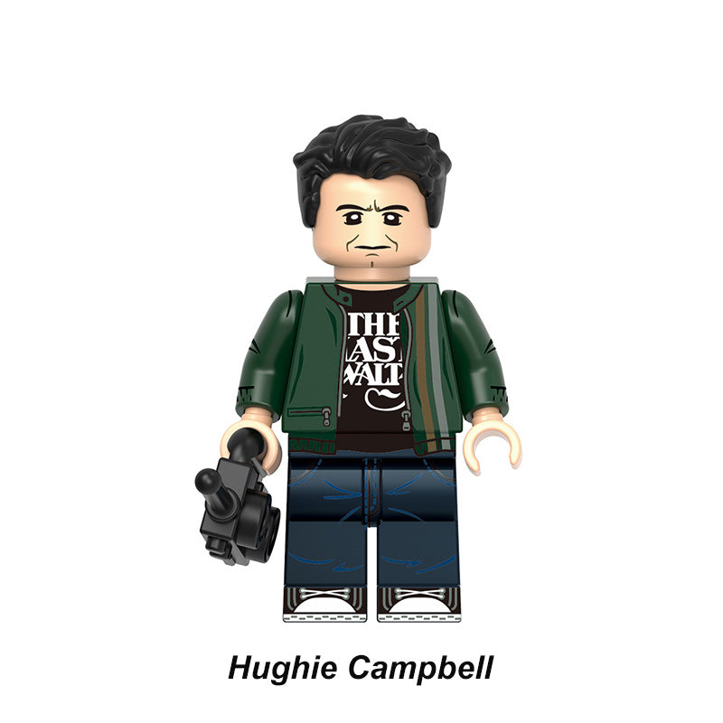 Hughie Campbell Superheroes LEGO-compatible minifigure | custom brick minifigures