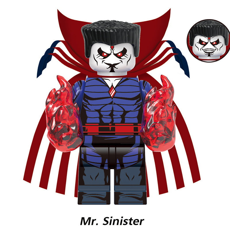 Mr. Sinister Villain X-Men Classic LEGO-compatible minifigure | custom brick minifigures