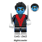 Nightcrawler Kurt Wagner X-Men Classic LEGO-compatible minifigure | custom brick minifigures