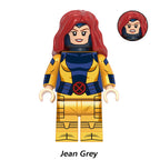 Jean Grey Superheroes LEGO-compatible minifigure | custom brick minifigures