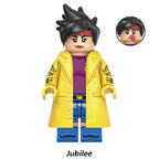 Jubilee Superheroes LEGO-compatible minifigure | custom brick minifigures