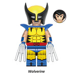 Wolverine Superheroes LEGO-compatible minifigure | custom brick minifigures