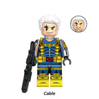 X Men Cable, Lego-compatible Building Block Minifigures, 8 Pcs Collection