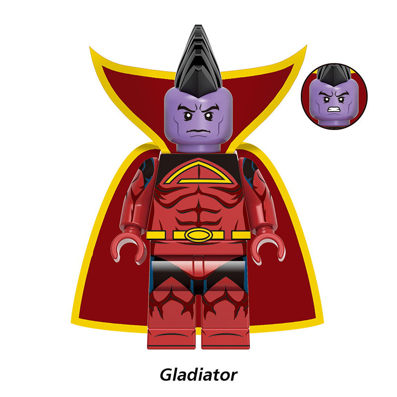 X Men Gladiator, Lego-compatible Building Block Minifigures, 8 Pcs Collection