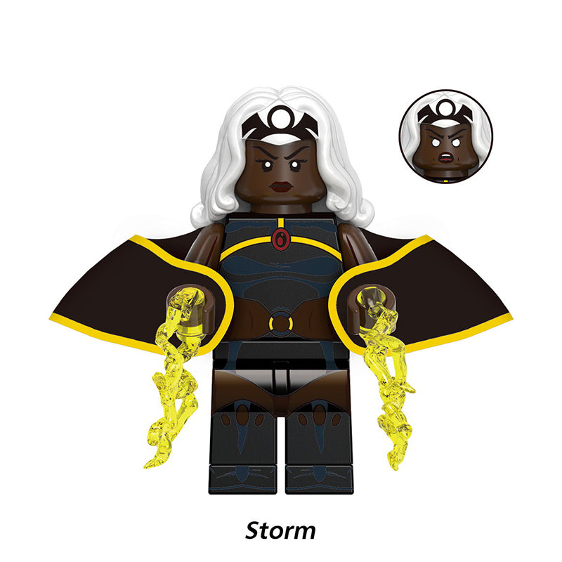X Men Storm, Lego-compatible Building Block Minifigures, 8 Pcs Collection